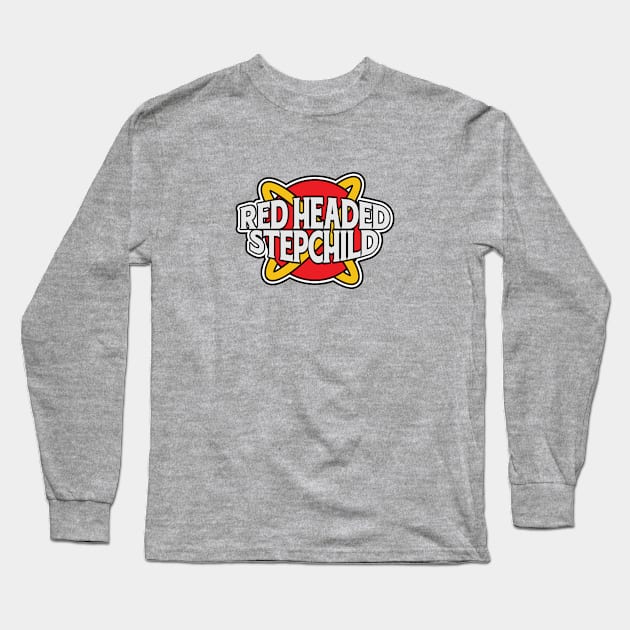 Red Headed Stepchild Super Hero Emblem Long Sleeve T-Shirt by Vault Emporium